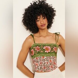 Farm Rio Flowers Blouse